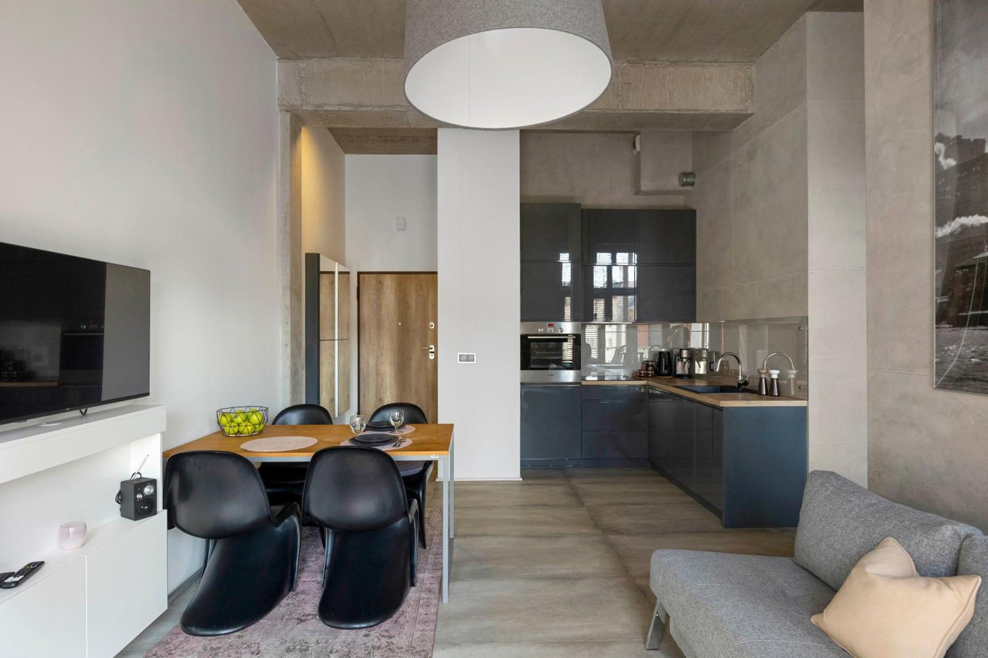 Brooklyn Loft Apartment - Old Town, Free Parking Βρότσλαβ Εξωτερικό φωτογραφία